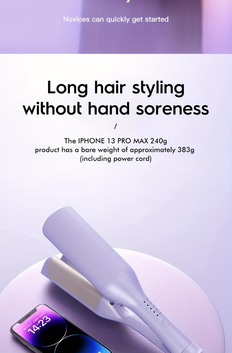 Deep V Curling Iron For Women M Wave Styler AntiScald