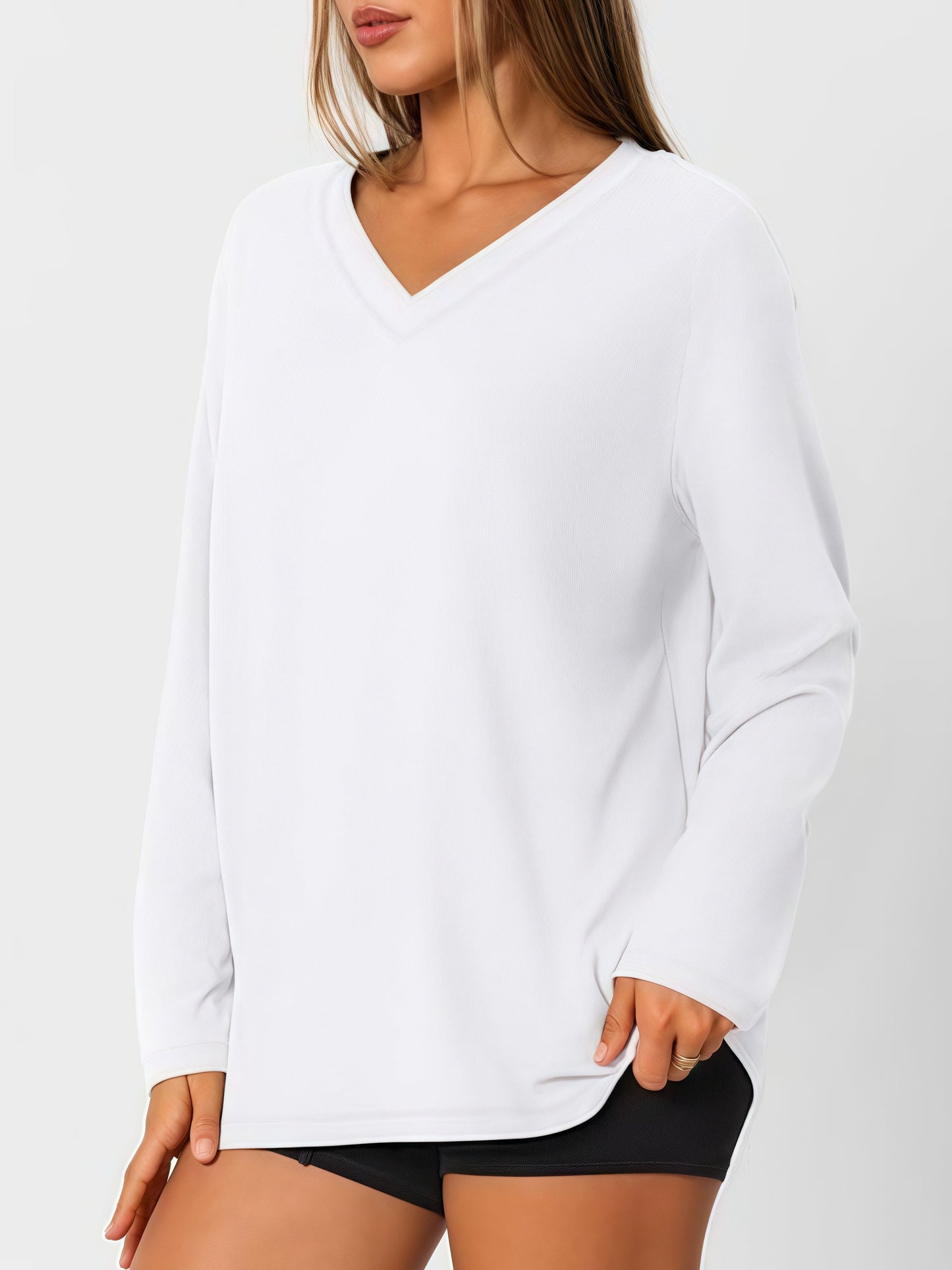 Versatile Women's V-Neck T-Shirt 3-Pack for Everyday Wear