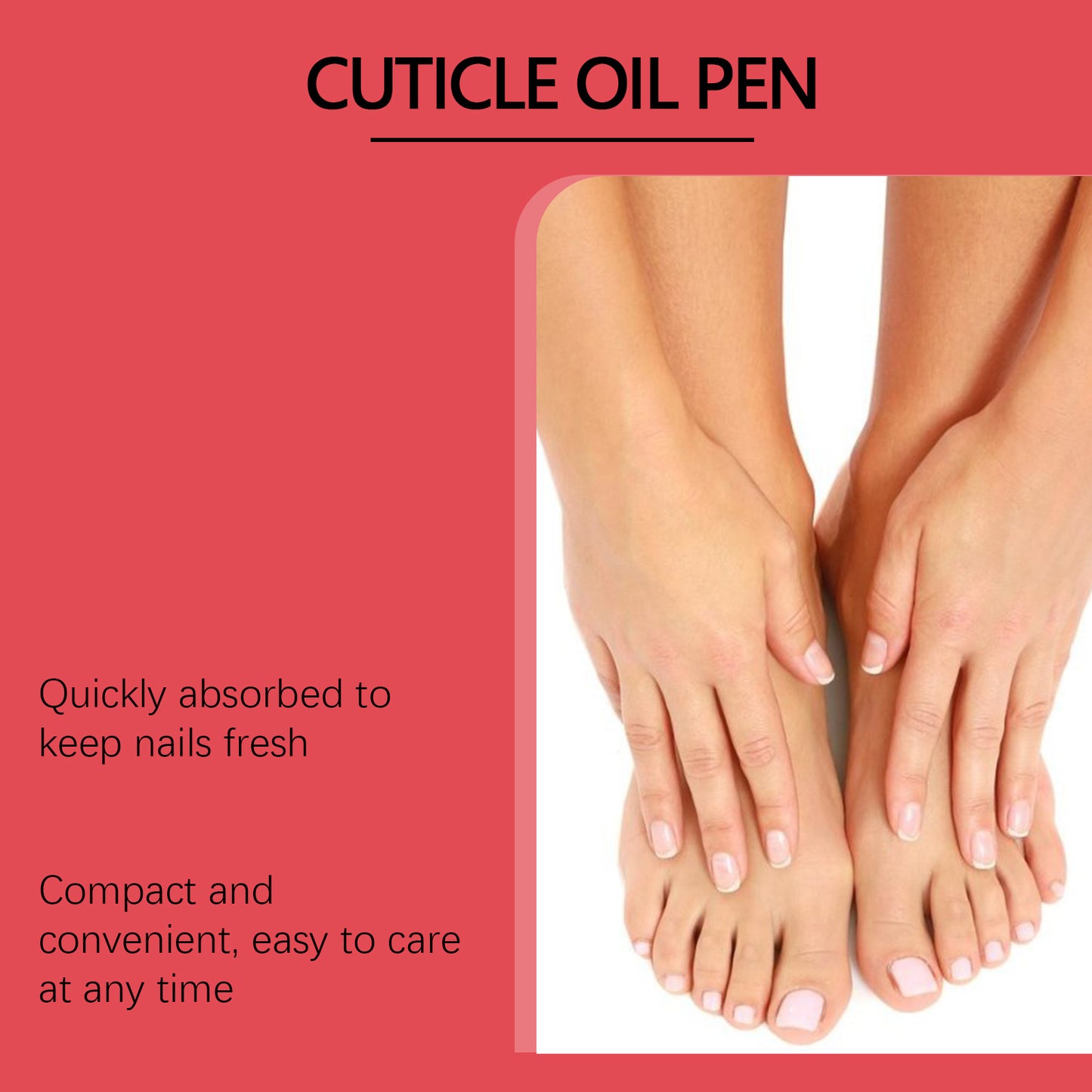 4pcs Nail Top Cuticle Conditioner Gentle Care Clean Nails Contains Jojoba Seed Oil, Avocado Oil Change appearance Protect the nails Gift Set Christmas/ Valentine's Day Gifts