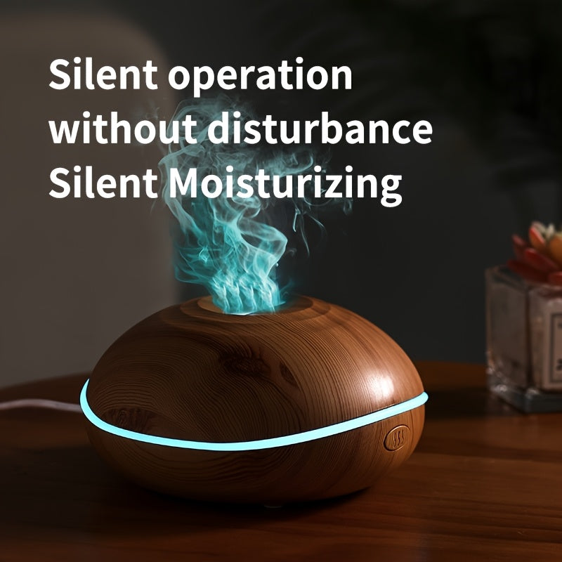 Aroma Humidifier with Colorful Lighting and Essential Oil Diffuser