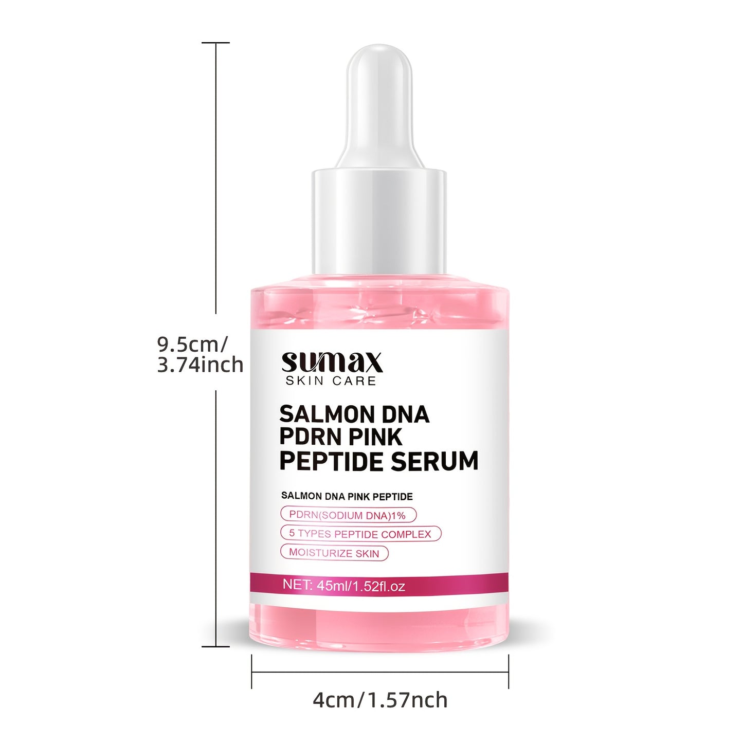 SUMAX Peptide Moisturizing Serum For Dry Skin Facial Care