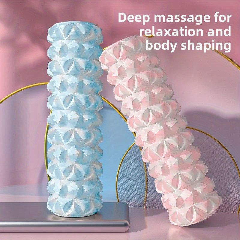 Foam Roller Set 3pcs Pattern Deep Tissue Massage Gear