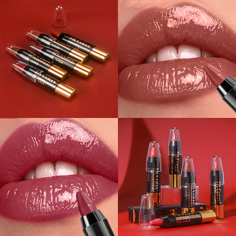 Matte Lipstick Set Long Lasting Velvet Finish For Gifts