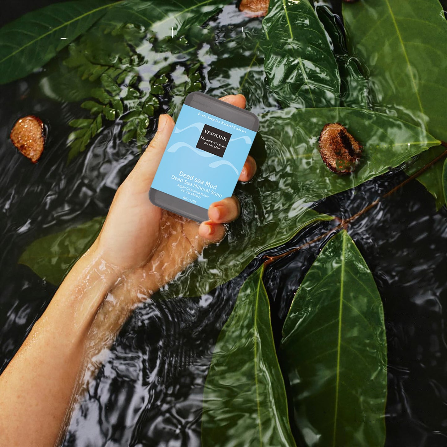 Dead Sea Mineral Soap Bars for Cleansing and Exfoliating Skin