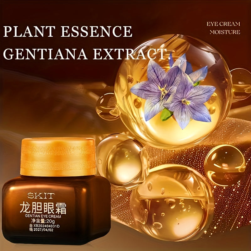 Gentian Eye Cream Hyaluronic Acid Hydration For Skin Types