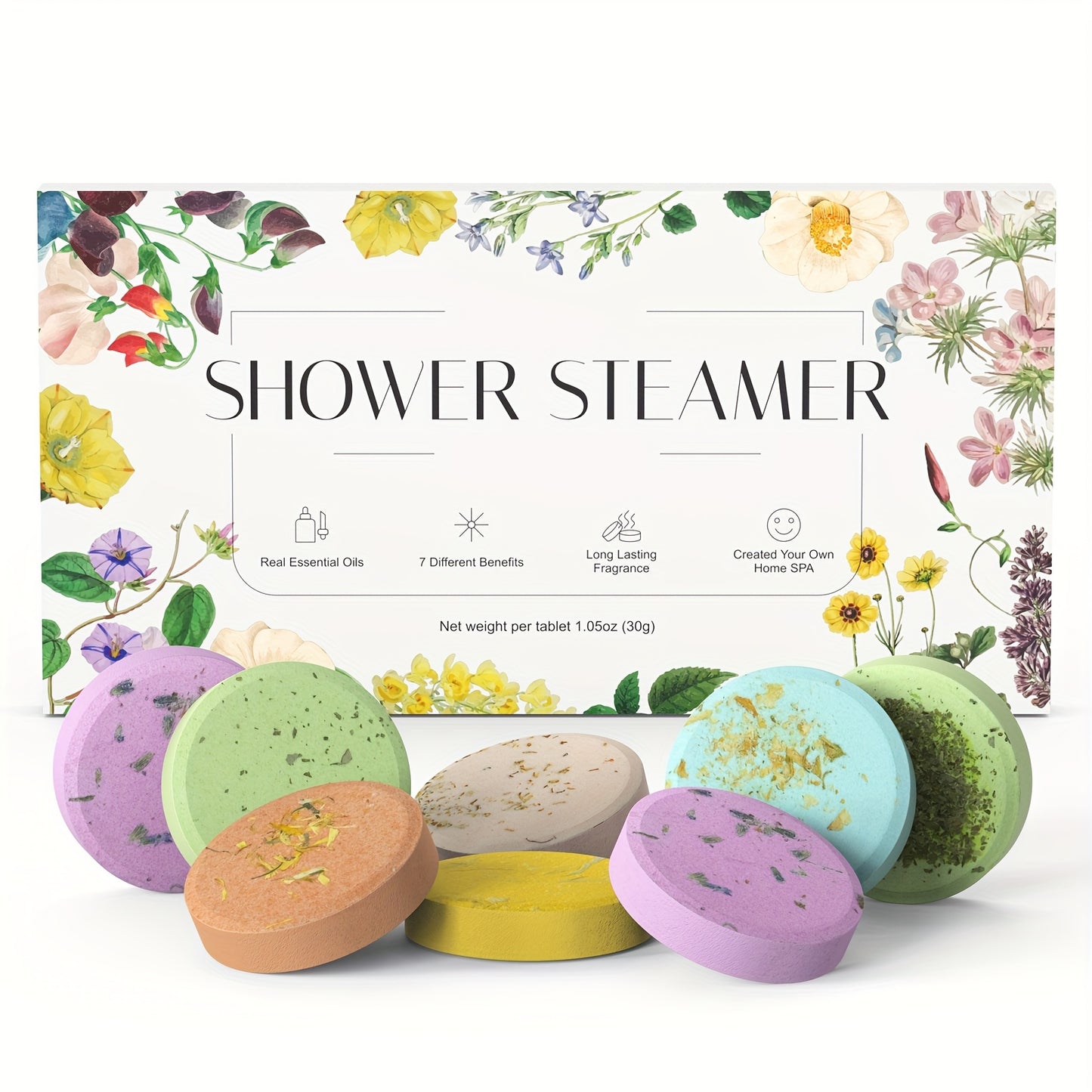 Essential Oil Shower Steamers for Relaxing Spa Experience