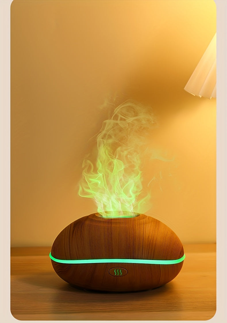 Aroma Humidifier with Colorful Lighting and Essential Oil Diffuser