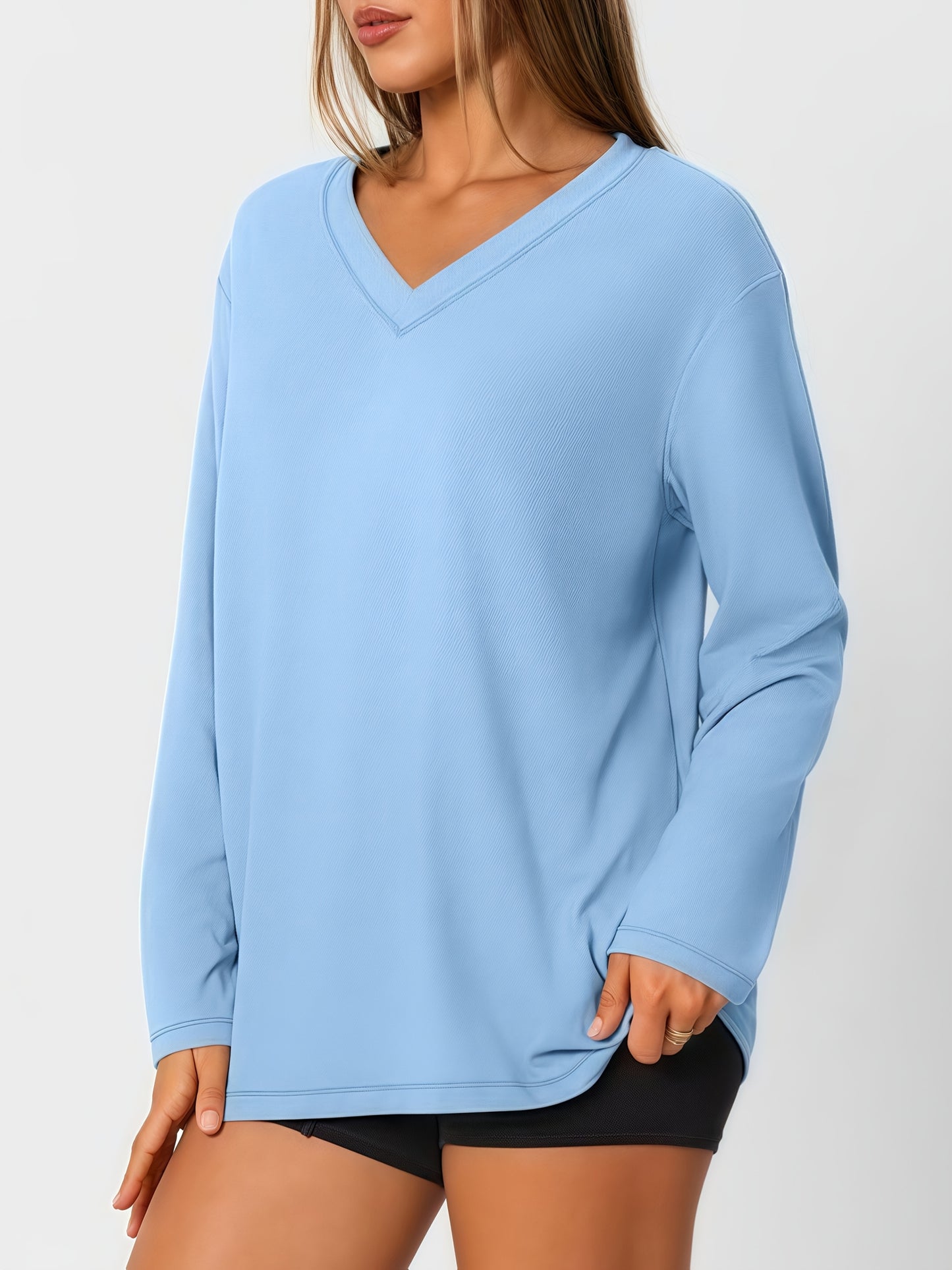 Versatile Women's V-Neck T-Shirt 3-Pack for Everyday Wear