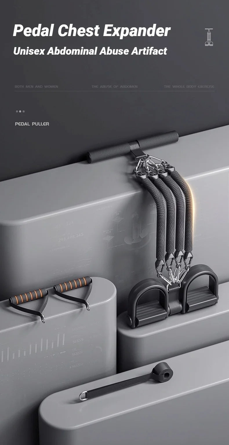 Adjustable Tension Bands For Back And Abs Home Gym Equipment