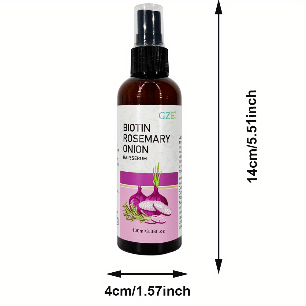 GZE Biotin Rosemary Onion Hair Serum For Damaged Hair