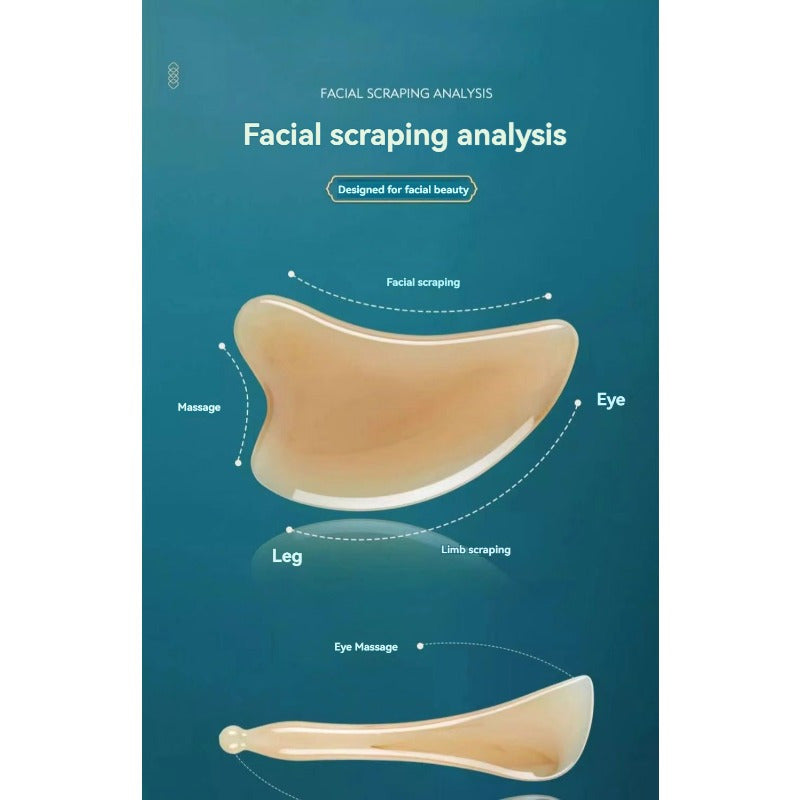 Artifact! Facial Massager, Special for Face Lifting and Toning, Beauty Massage Scraping Tool, Traditional Anti-Aging Scraper Tool Suitable for Silky and Beautiful Skin