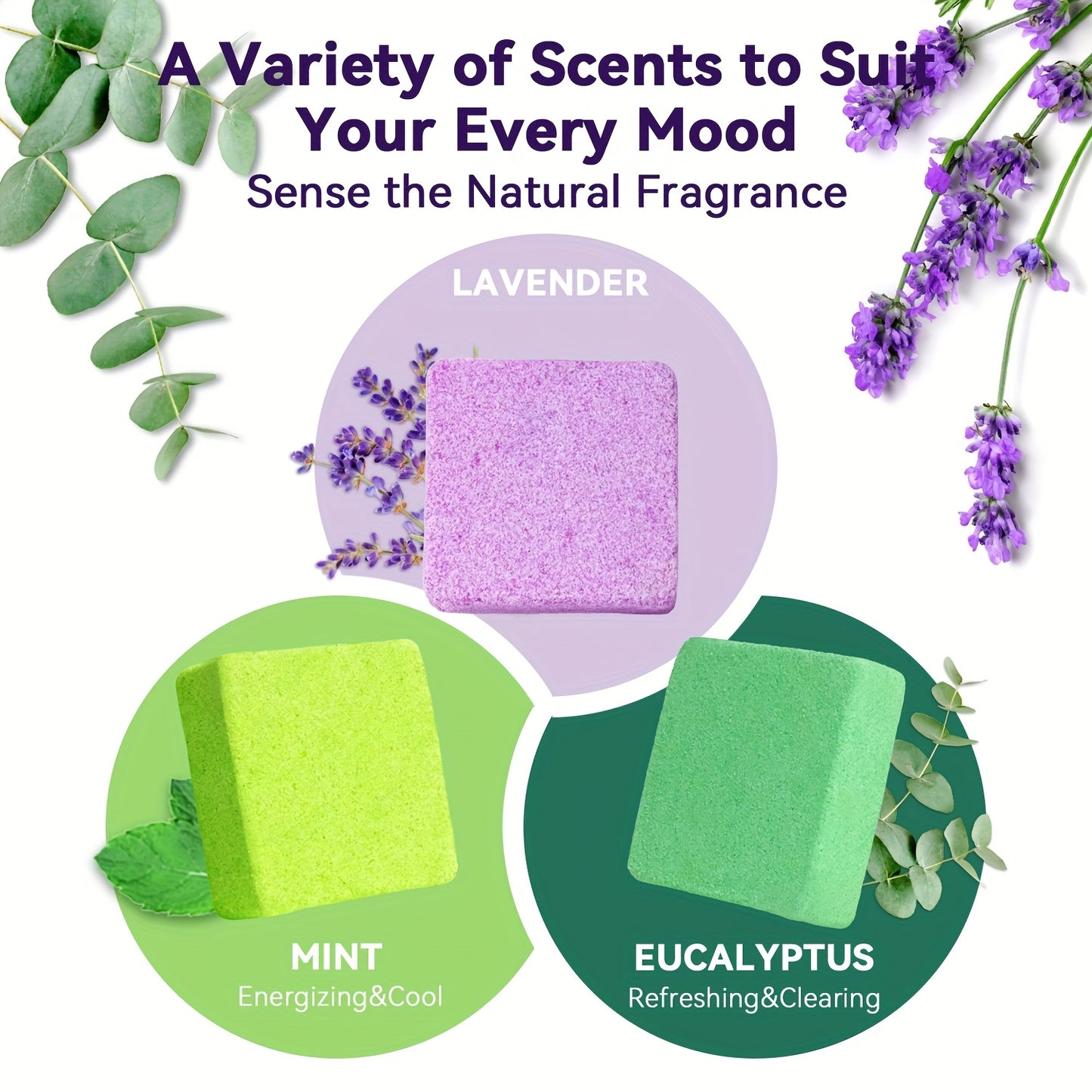 Essential Oil Shower Steamers for Relaxing Spa Experience