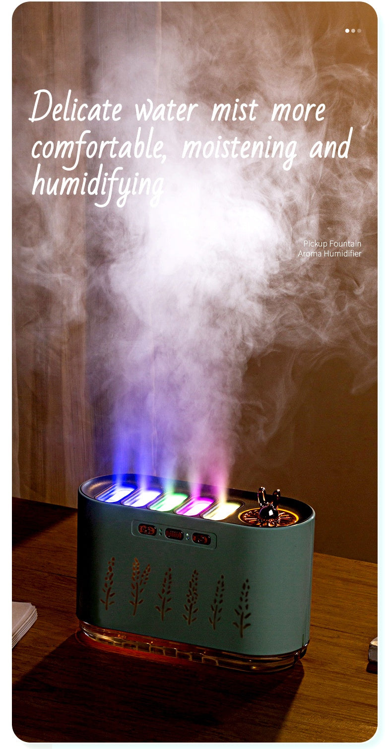 USB Rechargeable Aromatherapy Humidifier With Five Modes