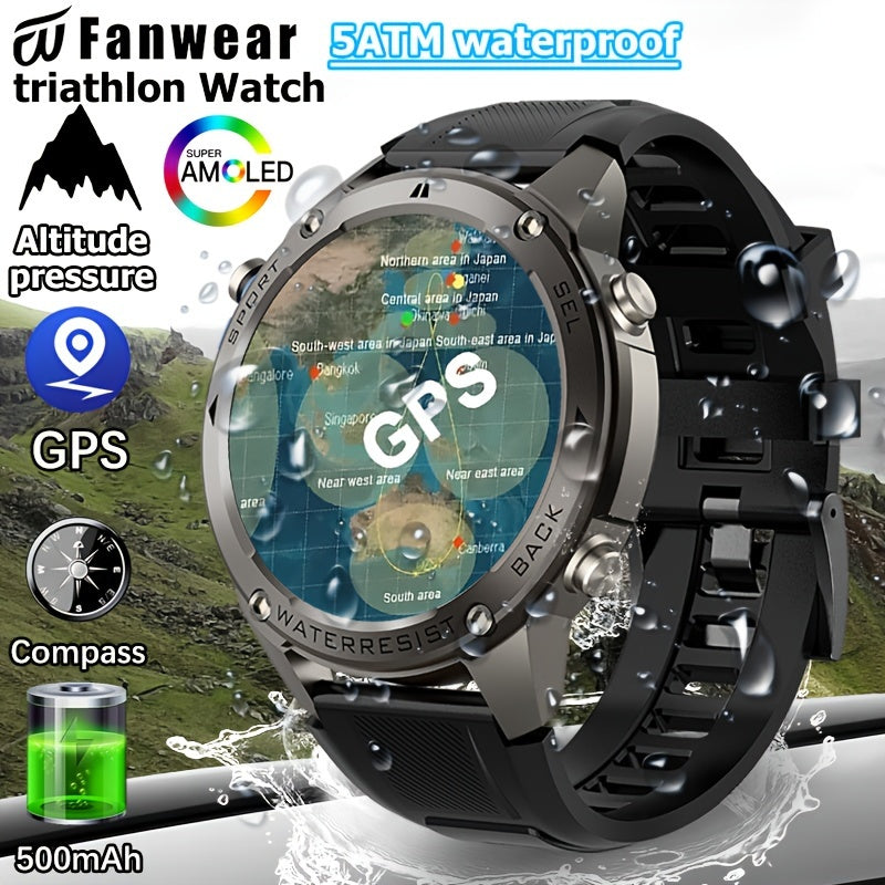 GPS Smart Watch with Compass, Altitude, Timer, Stop Watch ...