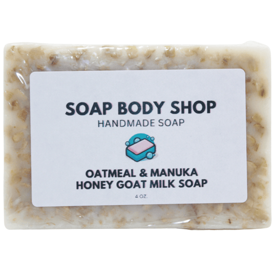 Oatmeal Honey Goat Milk Soap with Manuka Honey Moisturizing