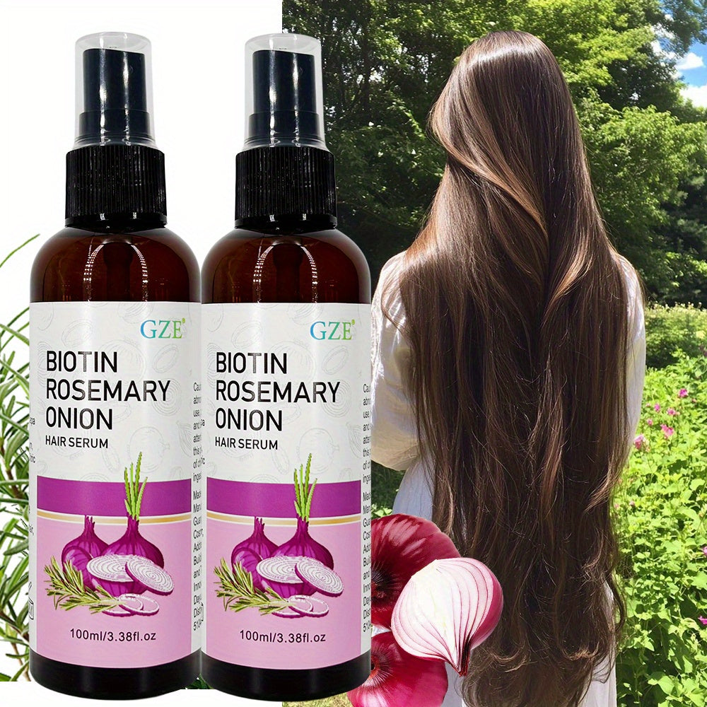 GZE Biotin Rosemary Onion Hair Serum For Damaged Hair