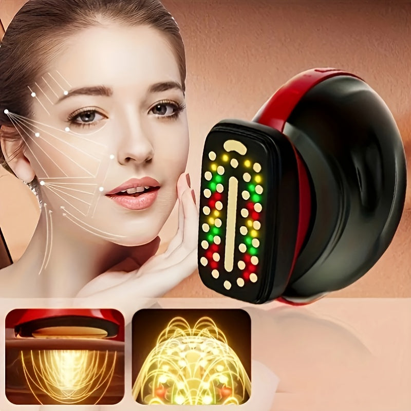Facial Neck Massager USB Rechargeable For Home Beauty Care