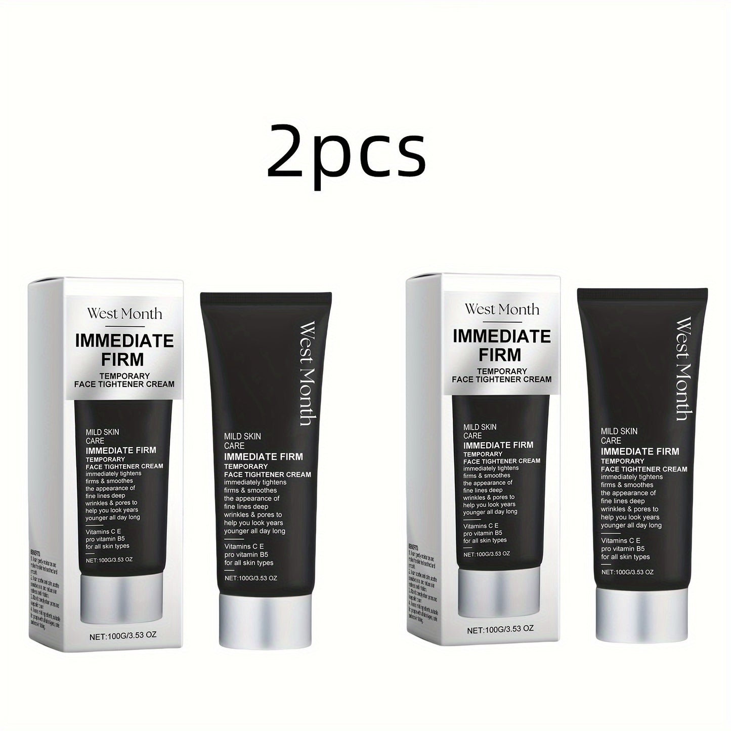 Immediate Firming Face Cream With Glycerin For All Skin