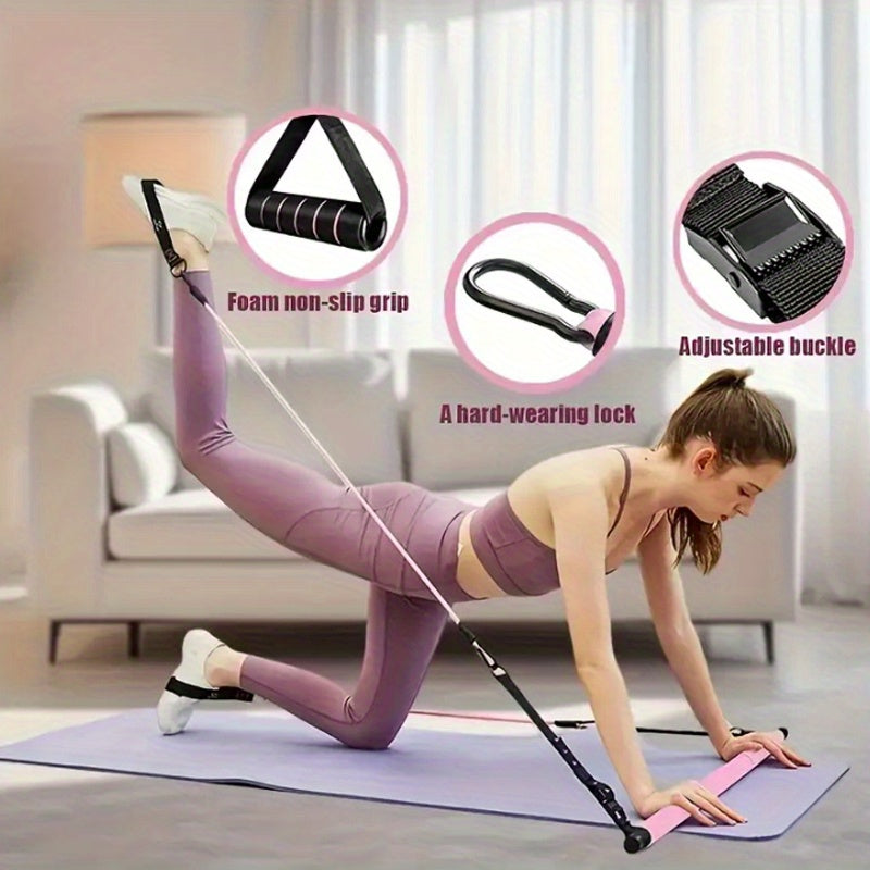 Resistance 14pcs Pilates Bands Set for Home Workouts
