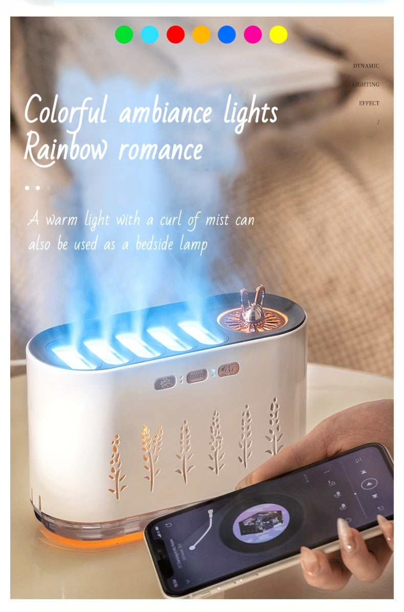 USB Rechargeable Aromatherapy Humidifier With Five Modes