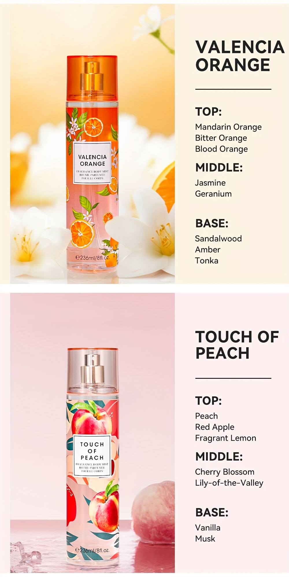 [Perfume | Fragrance] Long-Lasting Perfume 8 fl.oz Hair & Body Fragrance Mist for Women | Perfect for Dating, Parties and Gift Giving