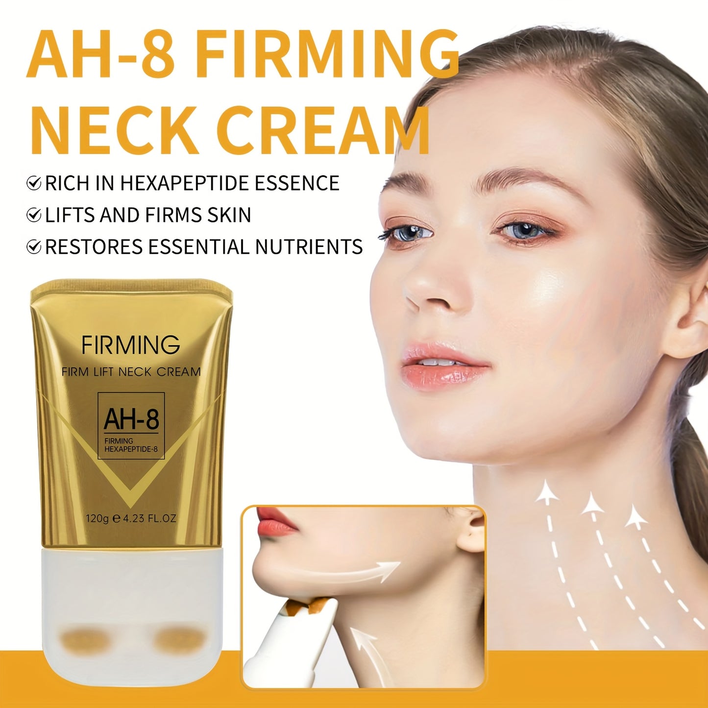 Neck Lifting Cream With Ceramide for Deep Moisturizing Firming
