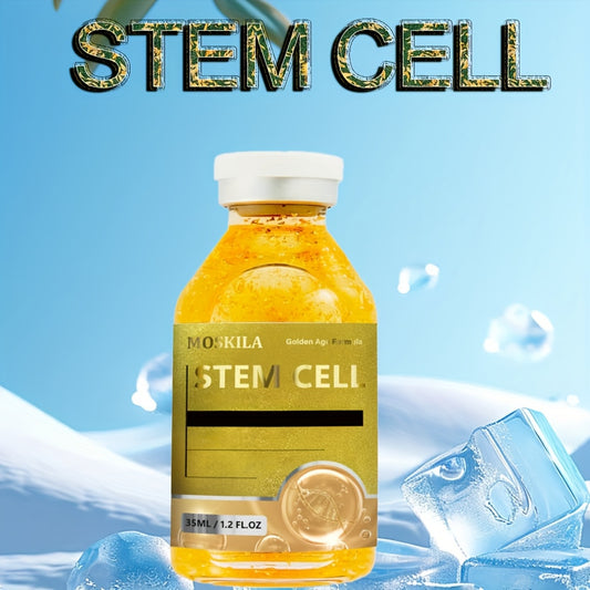Newly Formulated Stem Cell Serum, Face And Body Korean Serum Enhancer, Light Beige Care Serum That Can Be Used with Or Without Tools.