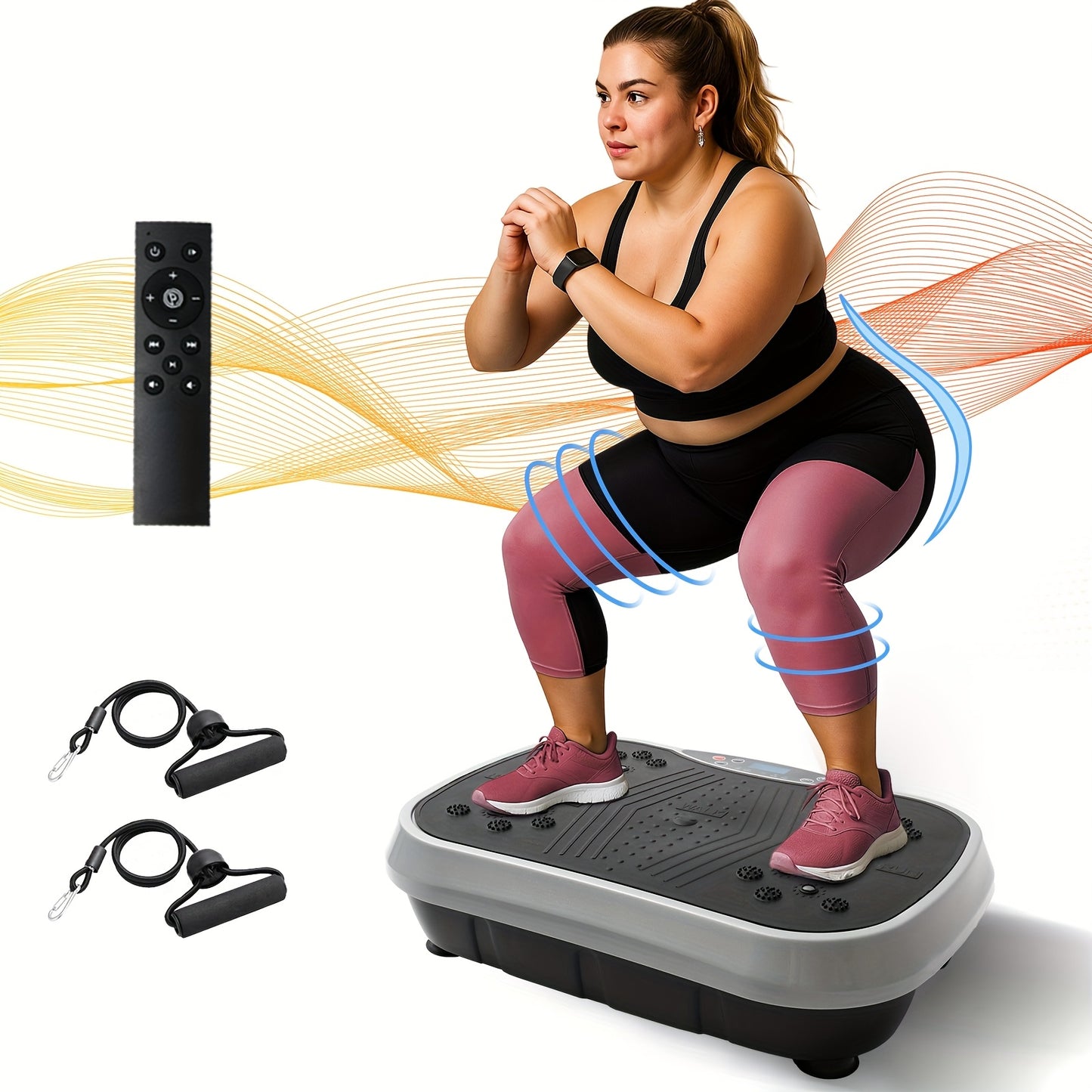 Vibration Plate Exercise Machine for Total Body Workout