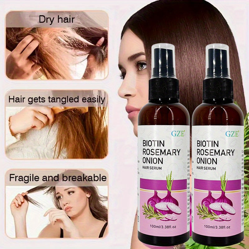 GZE Biotin Rosemary Onion Hair Serum For Damaged Hair