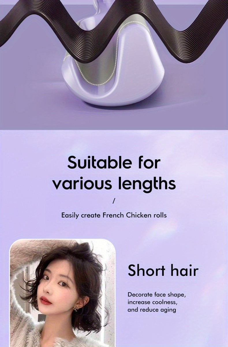 Deep V Curling Iron For Women M Wave Styler AntiScald