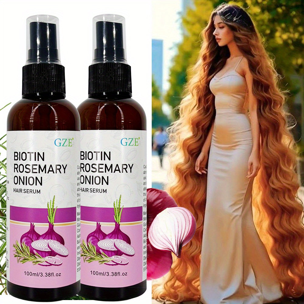 GZE Biotin Rosemary Onion Hair Serum For Damaged Hair