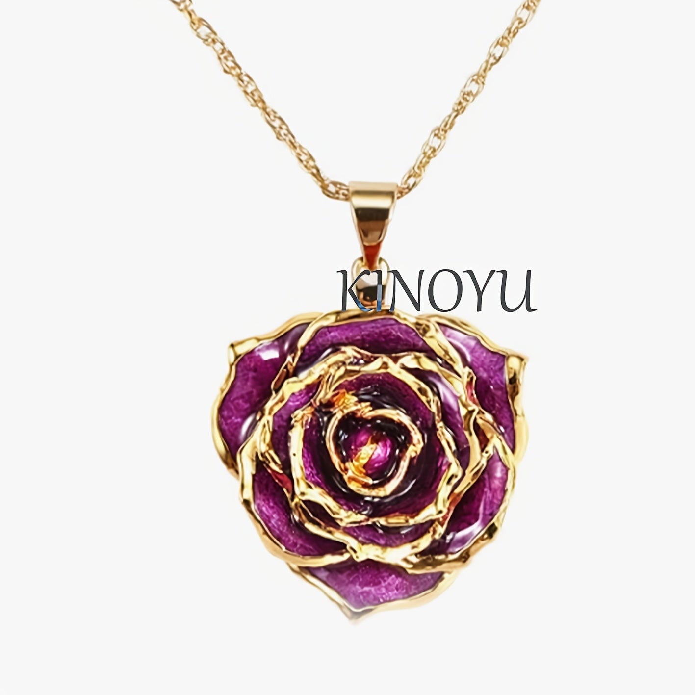 A 925 Silver Women'S Rose Pendant Necklace, High-quality Women'S Jewelry With Unique Design, A Gift For Wedding, Engagement, Valentine'S Day, Birthday And Graduation, A 'S Necklace, A Necklace For Women, A Gift Box