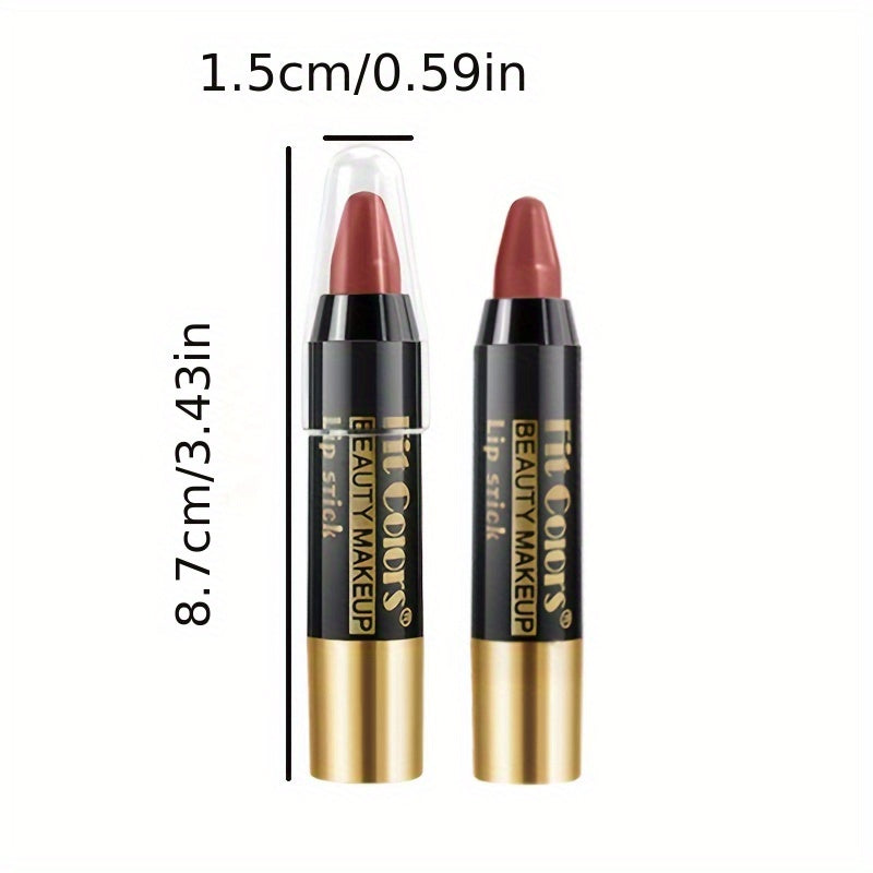 Matte Lipstick Set Long Lasting Velvet Finish For Gifts