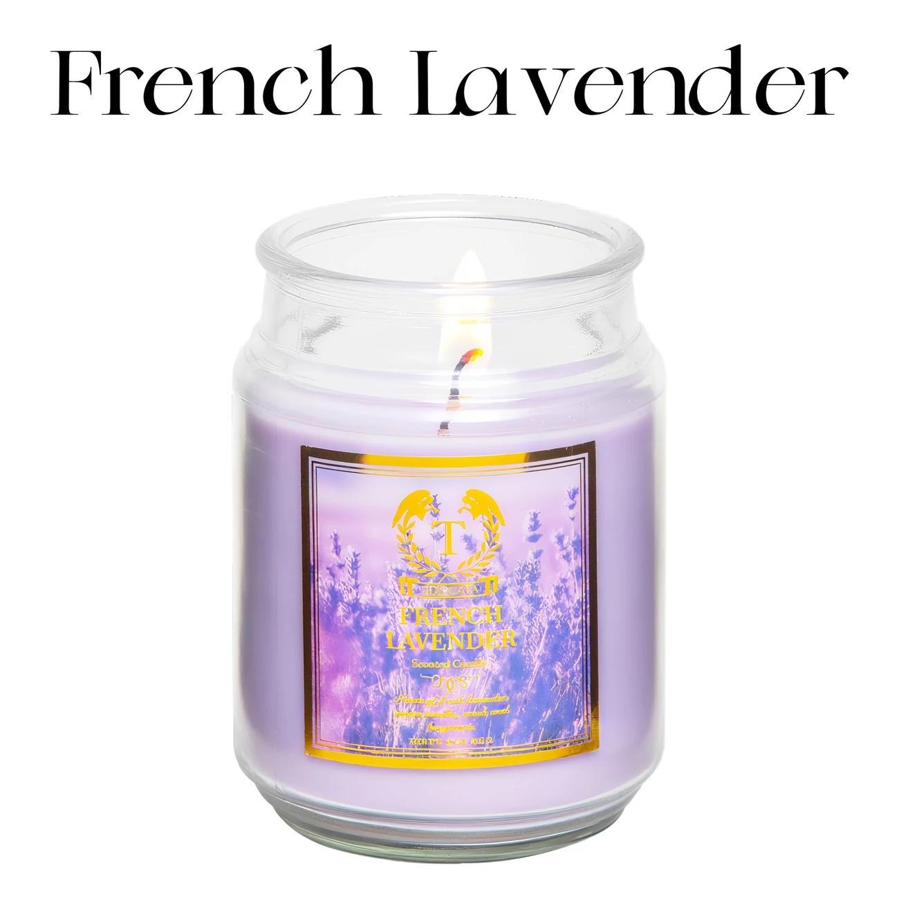 Scented Candles Set for Relaxation and Gift Giving