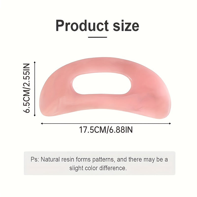 4 Pieces Gua Sha Massage Tool With Handle, Large Resin Gua Sha Gua Sha Tool, Used For Neck, Face And Leg Massage