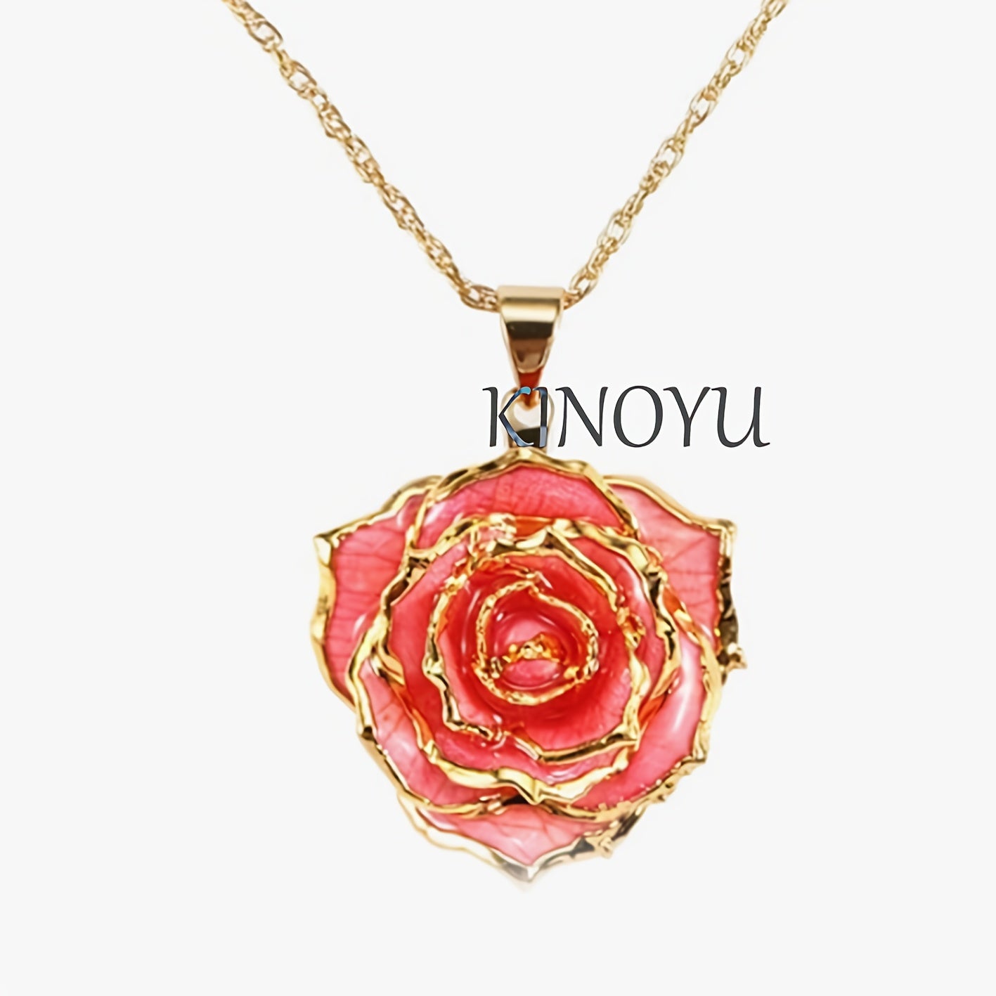 A 925 Silver Women'S Rose Pendant Necklace, High-quality Women'S Jewelry With Unique Design, A Gift For Wedding, Engagement, Valentine'S Day, Birthday And Graduation, A 'S Necklace, A Necklace For Women, A Gift Box