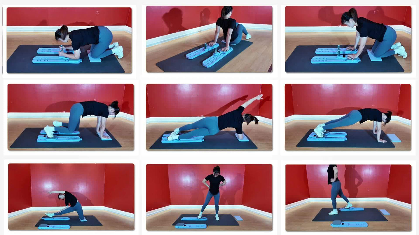 8 In 1 Ab Workout Board Heavy Duty Core Trainer For Home Gym